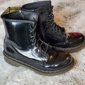 Dr. Martens patent leather boots